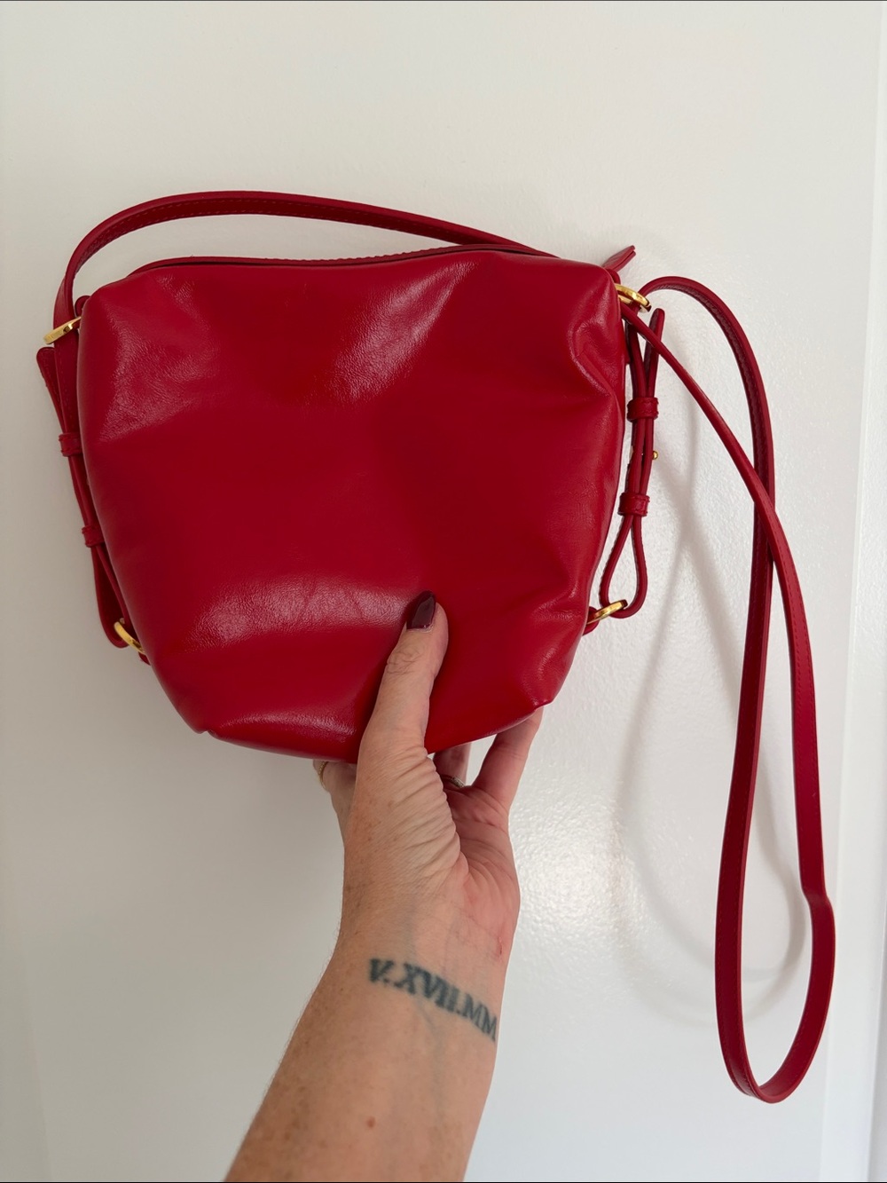 Sézane Lou Bag - Red
